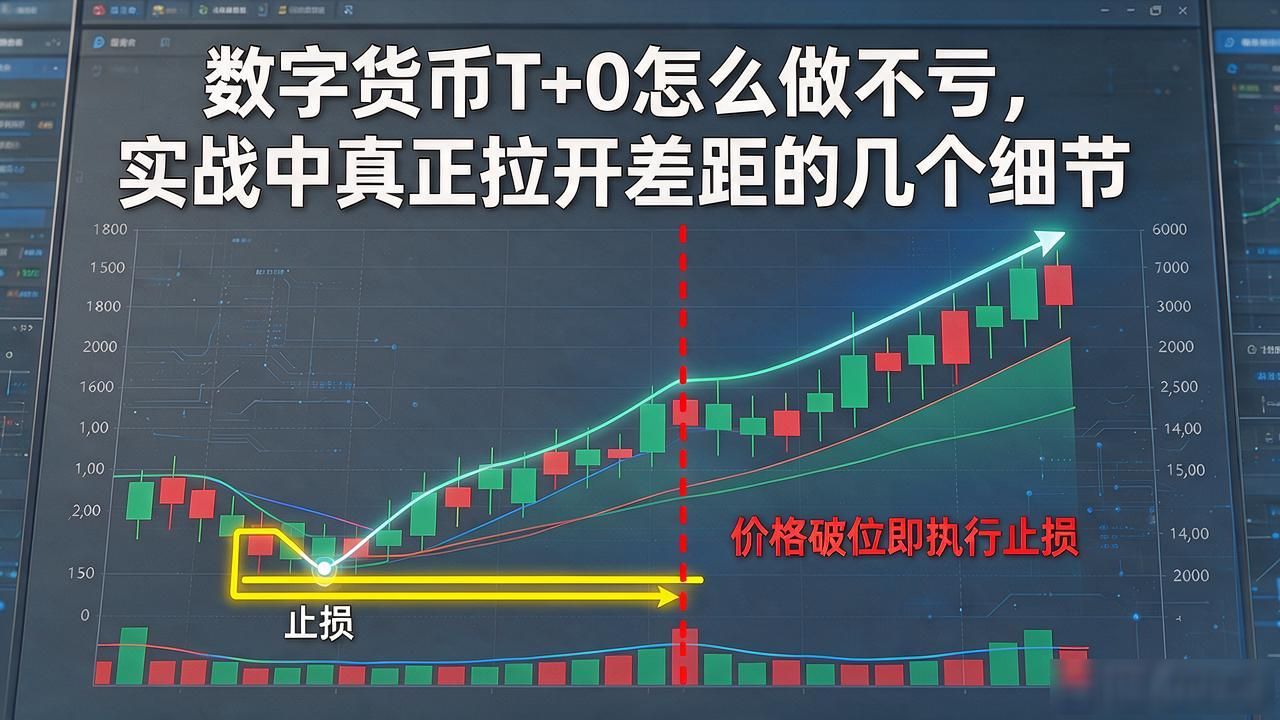 数字货币T+0怎么做不亏，实战中真正拉开差距的几个细节