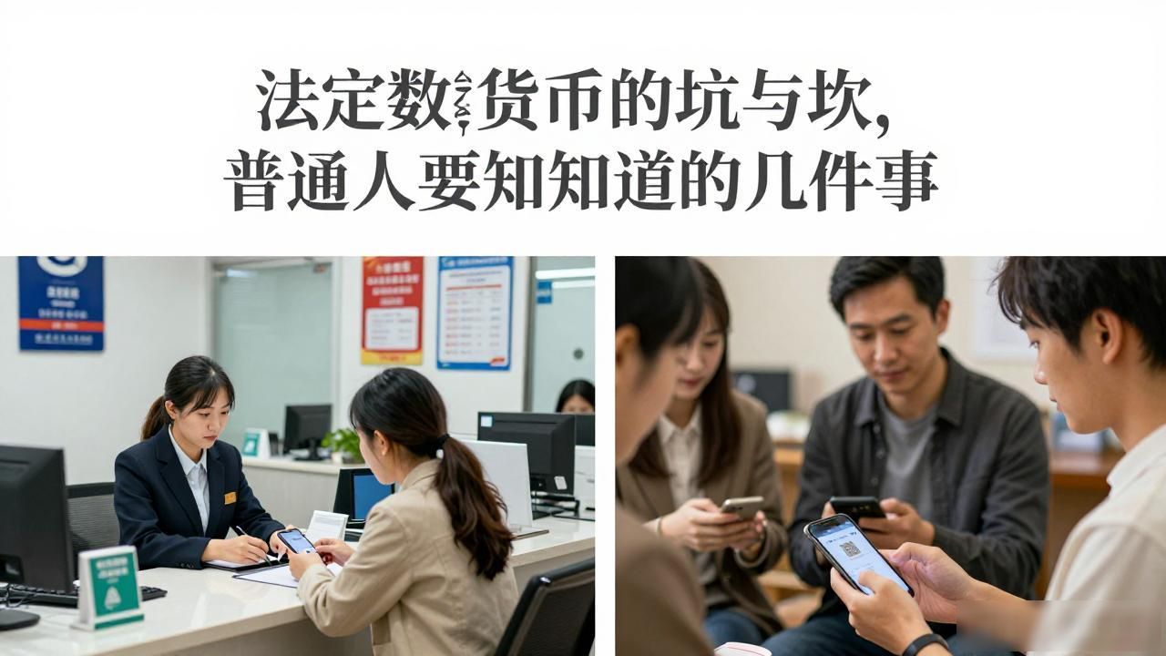 法定数字货币的坑与坎,普通人要知道的几件事