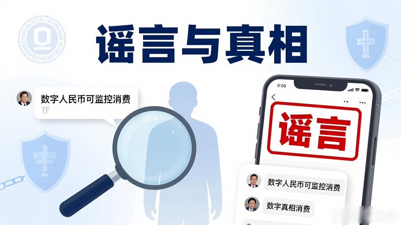 央行数字货币造谣越传越离谱，数字人民币这些谣言你信了几个
